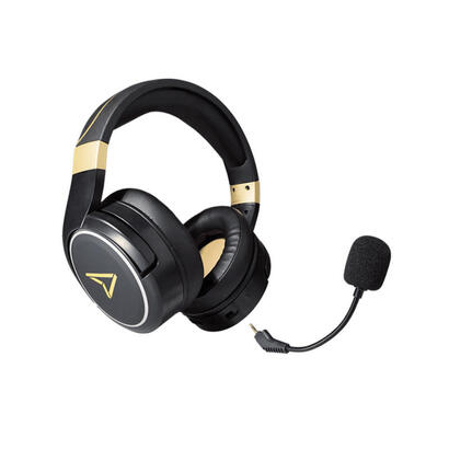 auriculares-lexip-metaltech-inalambrico-y-alambrico-juego-negro-oro