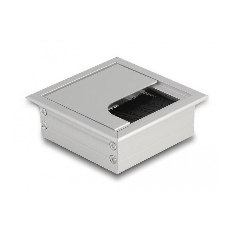 delock-66860-pasacables-para-montaje-en-mesa-con-cepillo-80-x-80-x-28-mm-plata