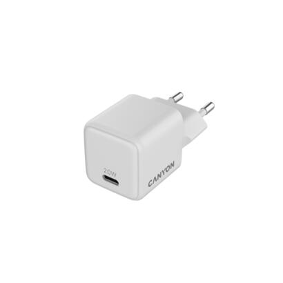 canyon-cargador-cu20c-gan-20w-1xpd-usb-c-eu-blanco