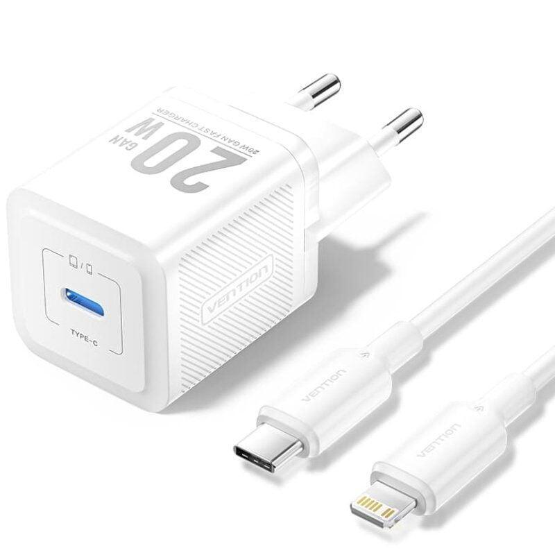 cargador-gan-de-pared-vention-tz-fepw0-eu-02-1xusb-tipo-c-cable-lightning-20w
