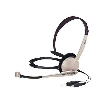 koss-cs95-auriculares-alambrico-negro-amarillo