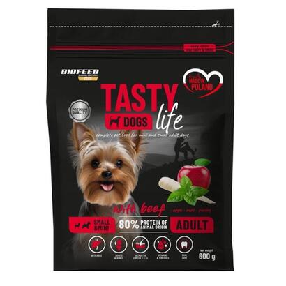 biofeed-tasty-dogs-life-adult-small-with-beef-600g