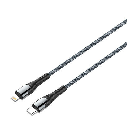 colorway-cable-tipo-c-apple-lightning-pd-fast-charging-30-30w-1m-grey