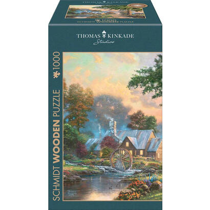 schmidt-games-rompecabezas-de-madera-estudios-thomas-kinkade-am-alten-muhlenbach-59797