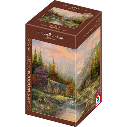 schmidt-games-rompecabezas-de-madera-thomas-kinkade-studios-escenario-de-montana-con-bach-59799
