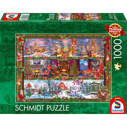 schmidt-juega-feliz-navidad-puzzle-1000-parts-59784