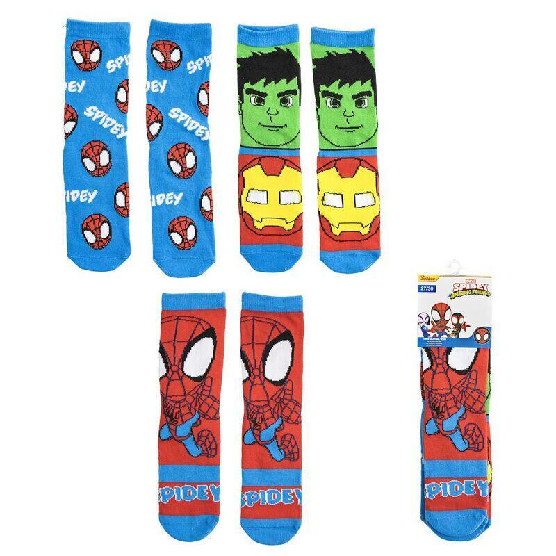 pack-de-12-unidades-set-3-calcetines-spidey-marvel