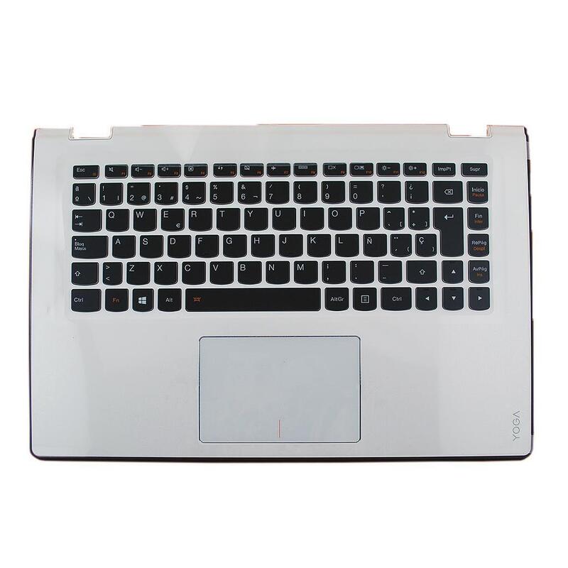 teclado-completo-para-portatil-lenovo-yoga-2-13-negro-con-carcasa-blanca teclado-completo-para-portatil-lenovo-yoga-2-13-negro-con-carcasa-blanca