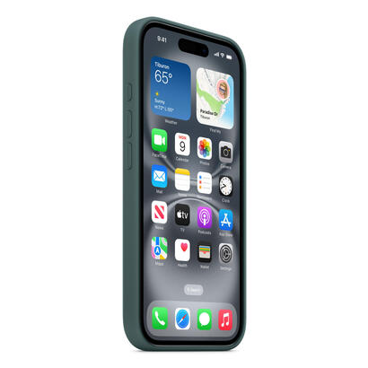 apple-funda-iphone-16-silicone-with-magsafe-lake-green