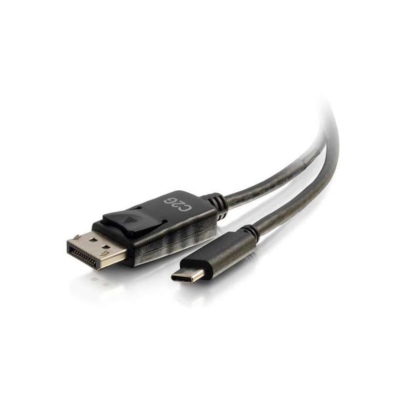 cable-c2g-6ft-usb-c-to-displayport-4k-30hz-adaptador-de-video-externo-usb-c-displayport-negro cable-c2g-6ft-usb-c-to-displayport-4k-30hz-adaptador-de-video-externo-usb-c-displayport-negro