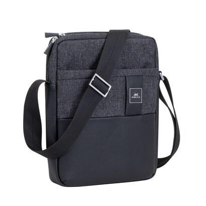 tablet-case-crossbody-118811-black-melange-rivacase