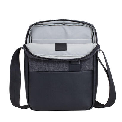 tablet-case-crossbody-118811-black-melange-rivacase