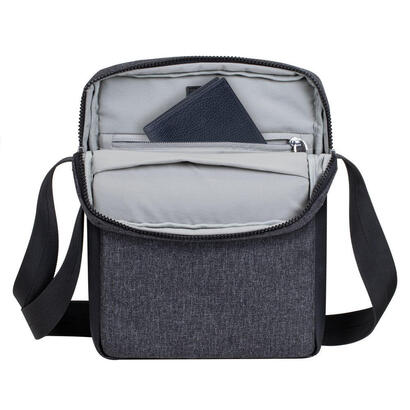 tablet-case-crossbody-118811-black-melange-rivacase