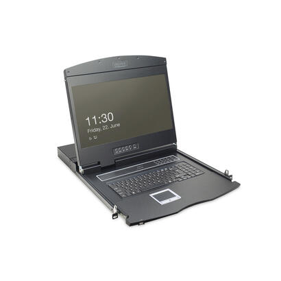 modularized-483cm-19-tft-console-with-1-port-kvm-us-keyboard-ral-9005-black