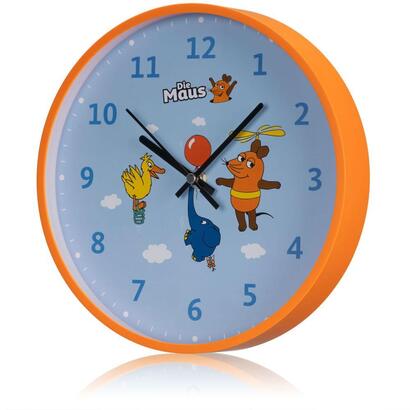diemaus-wall-clock-for-kids-mouse-elephant-duck