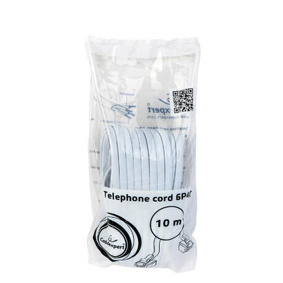 cable-de-telefono-gembird-6p4c-10m-tc6p4c-10m