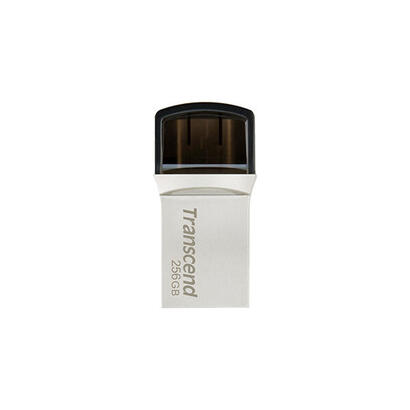 transcend-jetflash-890-unidad-flash-usb-256-gb-usb-type-a-usb-type-c-32-gen-1-31-gen-1-plata