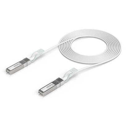 cable-ubiquiti-uacc-uplink-sfp28-3m-de-fibra-optica-e-infiniband-blanco