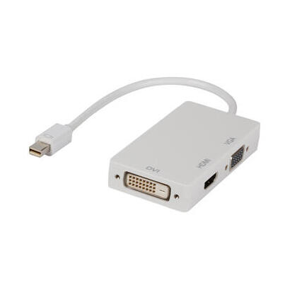valueline-vlmp37465w020-adaptador-de-cable-de-video-02-m-mini-displayport-vga-hdmi-dvi-blanco