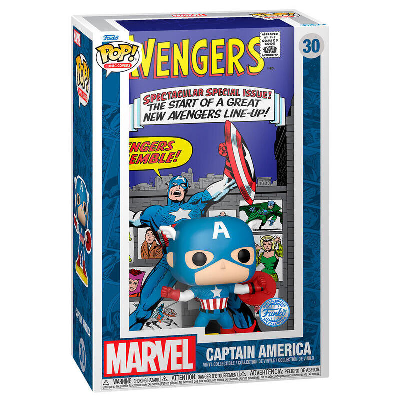 figura-pop-comic-cover-marvel-los-vengadores-capitan-america-exclusive figura-pop-comic-cover-marvel-los-vengadores-capitan-america-exclusive