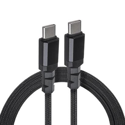 cable-2x-usb-c-100w-1m-pd-negro-maclean-mce491