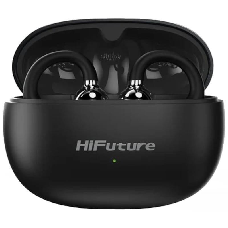 auriculares-hifuture-flexclip-tws-negro-metalico-bluetooth