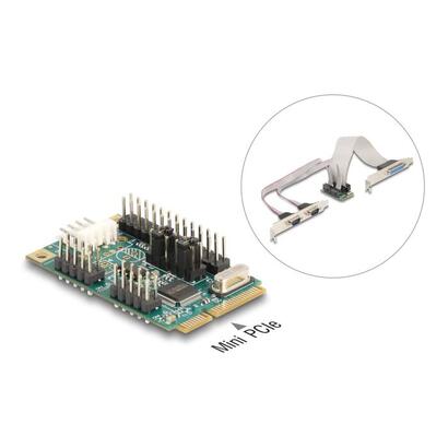 delock-mini-pcie-es-pcie-tamano-completo-1-x-en-paralelo-2-x-seriel-tarjeta-de-interfaz-95277