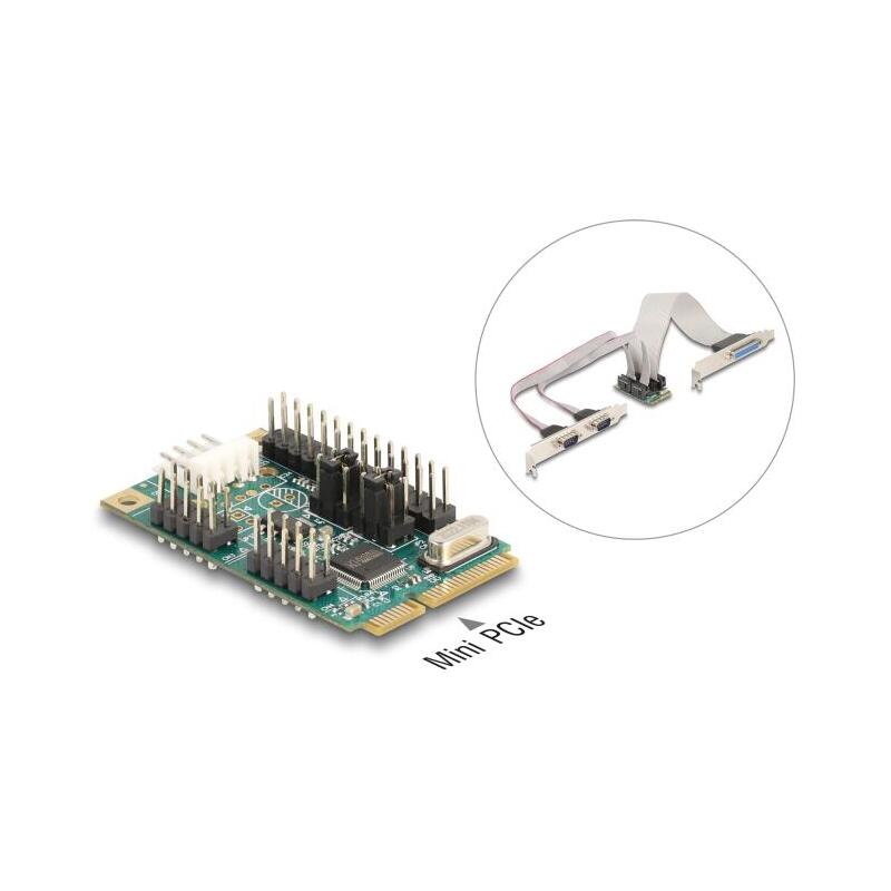 delock-mini-pcie-es-pcie-tamano-completo-1-x-en-paralelo-2-x-seriel-tarjeta-de-interfaz-95277