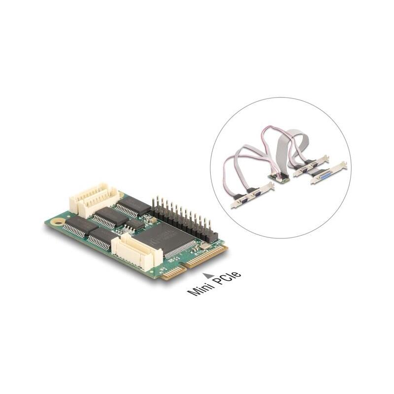 delock-mini-pcie-es-pcie-tamano-completo-4-x-serial-rs-232-1-x-en-paralelo-95279