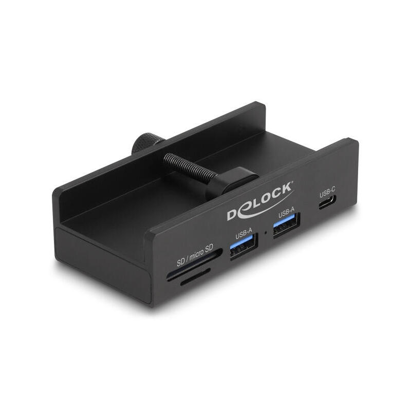 delock-64285-hub-usb-negro