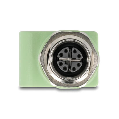 delock-m12-adapter-x-kodiert-8-pin-buchse-zu-rj45-buchse-cat5e-mit-befestigungsloch-gerade-grun