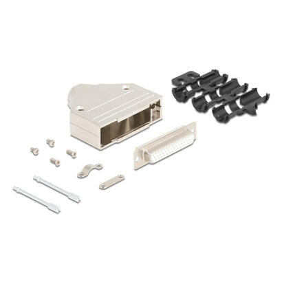 sub-d-steckergehause-44-pin-aus-metall-inklusive-steckerverbinder-buchse-und-montagematerial