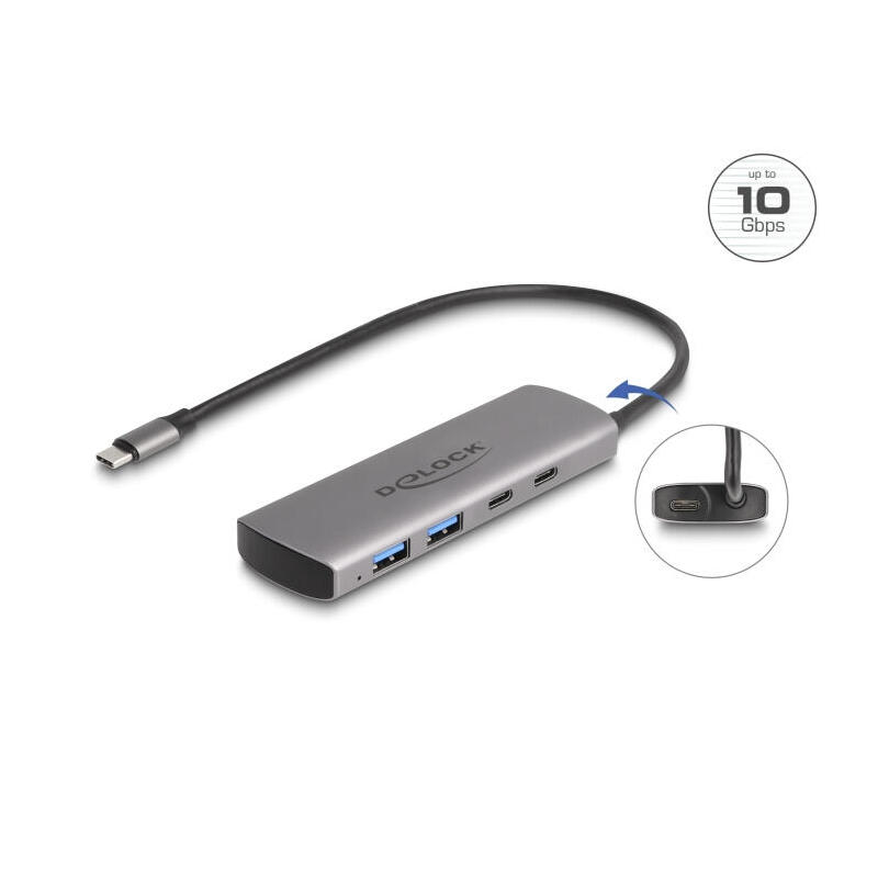 hub-delock-64299-de-interfaz-usb-32-gen-1-31-gen-1-type-c-10000-mbits-gris