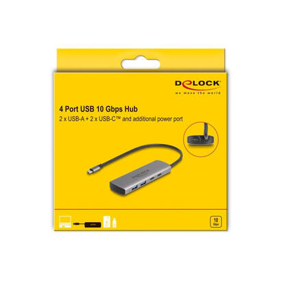 hub-delock-64299-de-interfaz-usb-32-gen-1-31-gen-1-type-c-10000-mbits-gris