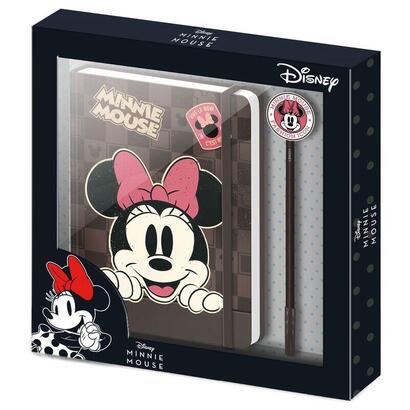 set-diario-boligrafo-minnie-disney