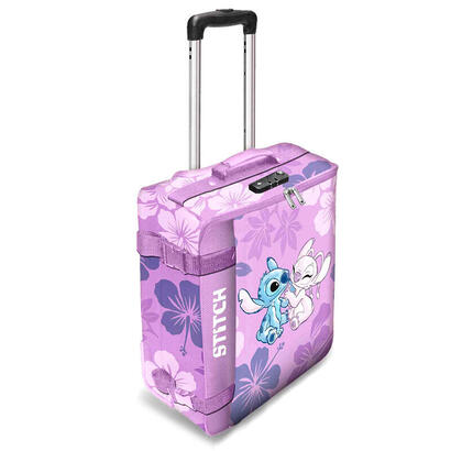 maleta-trolley-stitch-angel-stitch-disney-plegable-55cm