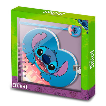 set-diario-boligrafo-casual-cake-stitch-disney