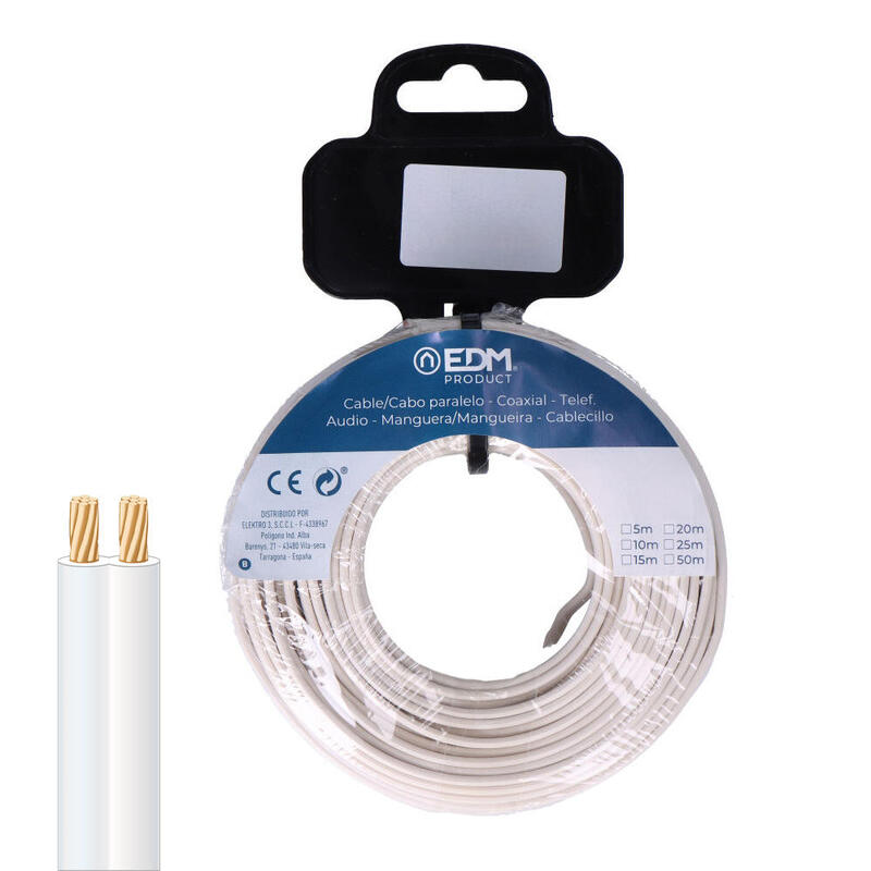 carrete-paralelo-2-x-250-mm-blanco-audio-50-m