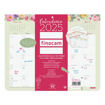 finocam-calendario-bloc-con-iman-para-escribir-250x200mm-design-2025