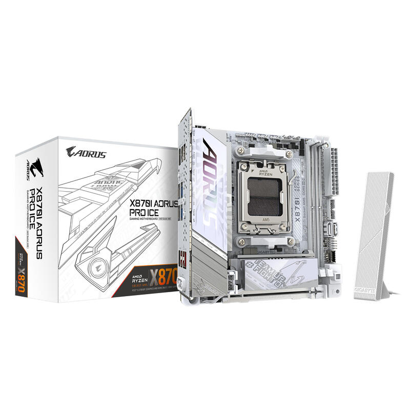 gigabyte-x870i-aorus-pro-ice-x870am5mitxddr5