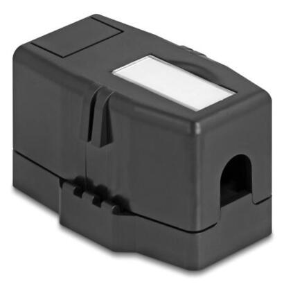 keystone-leergehause-1-port-mit-magnetischer-unterseite-schwarz