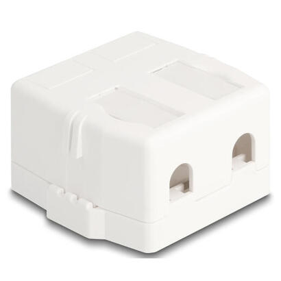 keystone-leergehause-2-port-mit-magnetischer-unterseite-weiss