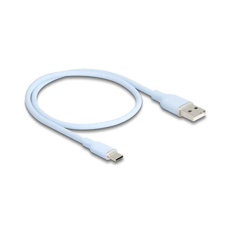 delock-usb-20-cable-usb-typ-a-macho-a-usb-tipo-c-macho-05-m-aal-silikon