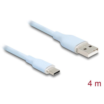 delock-81224-cable-usb-20-usb-tipo-a-macho-a-usb-type-c-macho-4-m-azul-silicona