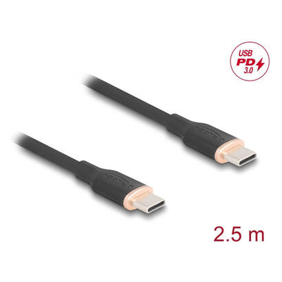 delock-usb-20-cable-usb-typ-c-st-st-pd-30-60w-25m-schw