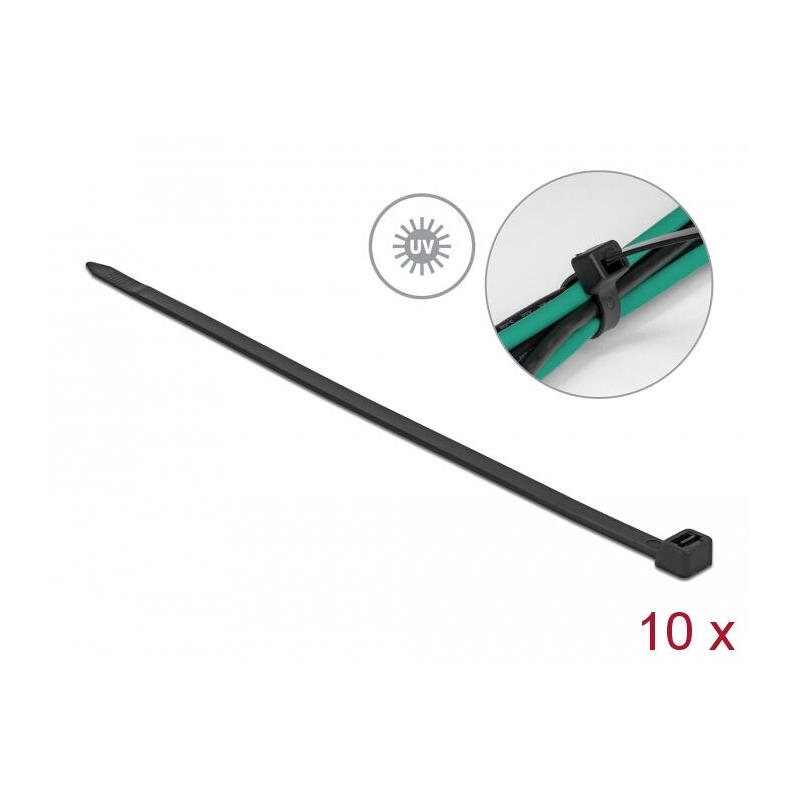 delock-19564-sujetacables-resistente-a-los-rayos-uv-la-1220-x-an-90-mm-negro-10-piezas delock-19564-sujetacables-resistente-a-los-rayos-uv-la-1220-x-an-90-mm-negro-10-piezas