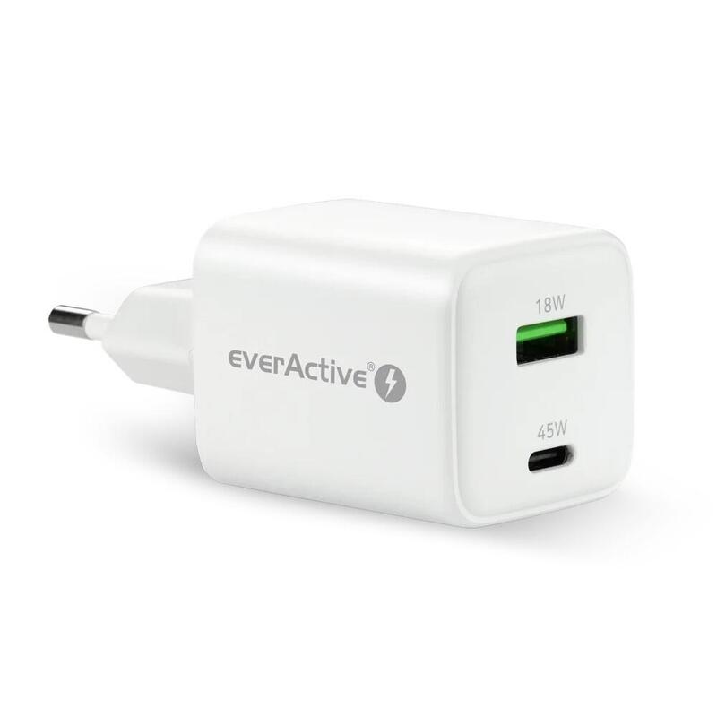 ladowarka-sieciowa-gan-1x-usb-1x-usb-c-45w-qc4-pd-biala