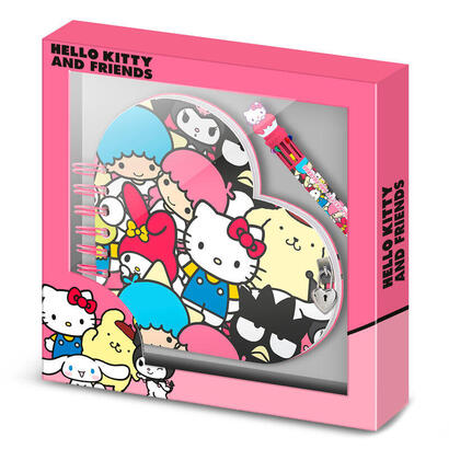 set-diario-boligrafo-friends-hello-kitty