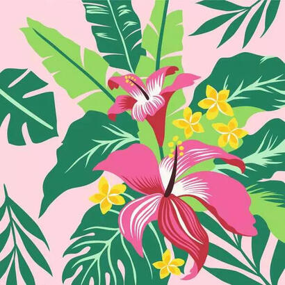ravensburger-creart-plantas-tropicales-pintura-23728