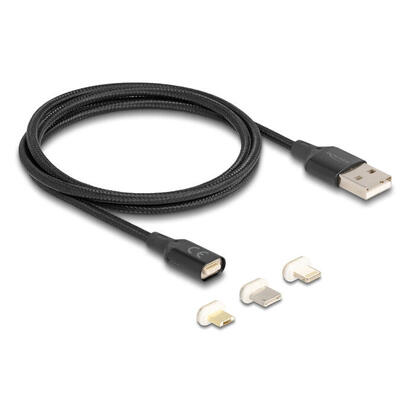 delock-88165-cable-usb-1-m-usb-a-negro